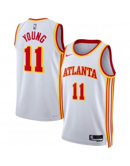 Trae Young Atlanta Hawks Nike Unisex Swingman Jersey - Association Edition - White