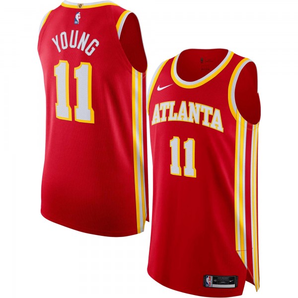 Trae Young Atlanta Hawks Nike 2022/23 Authentic Player Jersey Red - Icon Edition