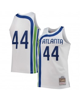 Pete Maravich Atlanta Hawks Mitchell & Ness 1970-71 Hardwood Classics Swingman Jersey - White