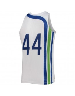 Pete Maravich Atlanta Hawks Mitchell & Ness 1970-71 Hardwood Classics Swingman Jersey - White