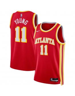 Trae Young Atlanta Hawks Nike Unisex Swingman Jersey - Icon Edition - Red