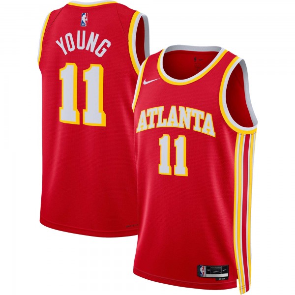 Trae Young Atlanta Hawks Nike Unisex Swingman Jersey - Icon Edition - Red