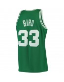 Larry Bird Boston Celtics Mitchell & Ness Big & Tall Hardwood Classics Jersey - Kelly Green