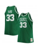 Larry Bird Boston Celtics Mitchell & Ness Big & Tall 1985-86 NBA 75th Anniversary Diamond Swingman Jersey - Kelly Green