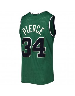 Paul Pierce Boston Celtics Mitchell & Ness Hardwood Classics Off-Court Swingman Jersey - Green