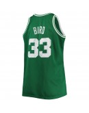 Larry Bird Boston Celtics Mitchell & Ness Big & Tall 1985-86 NBA 75th Anniversary Diamond Swingman Jersey - Kelly Green