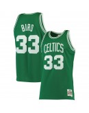 Larry Bird Boston Celtics Mitchell & Ness Big & Tall Hardwood Classics Jersey - Kelly Green