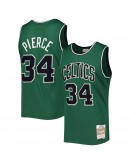 Paul Pierce Boston Celtics Mitchell & Ness Hardwood Classics Off-Court Swingman Jersey - Green