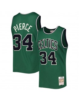 Paul Pierce Boston Celtics Mitchell & Ness Hardwood Classics Off-Court Swingman Jersey - Green