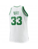 Larry Bird Boston Celtics Mitchell & Ness Big & Tall 1985/86 Hardwood Classics Swingman Jersey - White