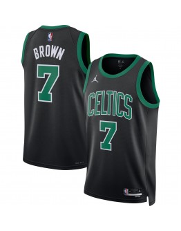 Jaylen Brown Boston Celtics Jordan Brand Unisex Swingman Jersey - Statement Edition - Black