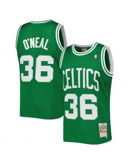 Shaquille O'Neal Boston Celtics Mitchell & Ness Hardwood Classics 2010/11 Jersey - Kelly Green