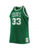 Larry Bird Boston Celtics Mitchell & Ness Big & Tall 1985-86 NBA 75th Anniversary Diamond Swingman Jersey - Kelly Green