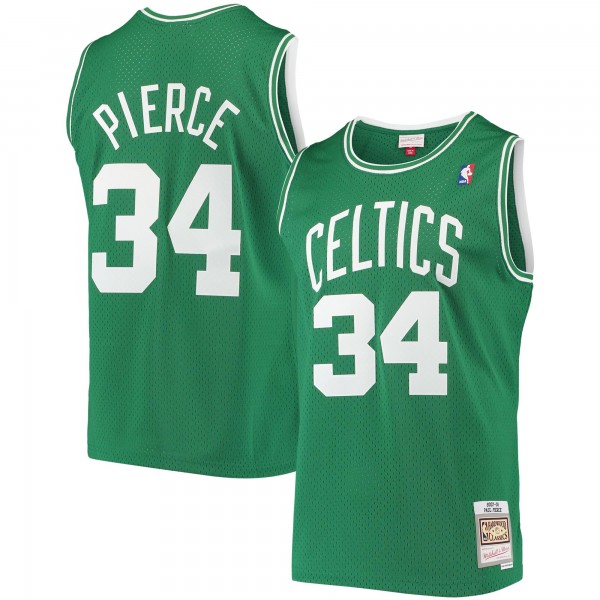 Paul Pierce Boston Celtics Mitchell & Ness 2007-08 Hardwood Classics Swingman Jersey - Kelly Green