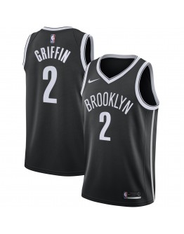 Blake Griffin Brooklyn Nets Nike 2020/21 Swingman Jersey Black - Icon Edition