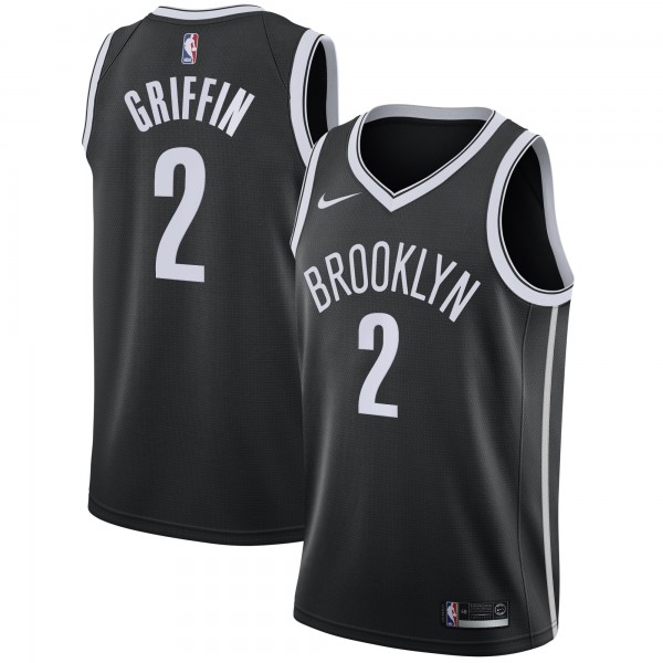 Blake Griffin Brooklyn Nets Nike 2020/21 Swingman Jersey Black - Icon Edition