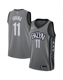 Kyrie Irving Brooklyn Nets Nike 2019/2020 Swingman Jersey - Statement Edition - Gray