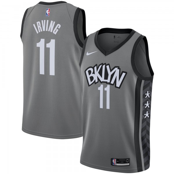 Kyrie Irving Brooklyn Nets Nike 2019/2020 Swingman Jersey - Statement Edition - Gray