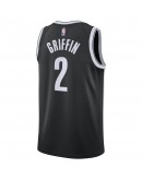 Blake Griffin Brooklyn Nets Nike 2020/21 Swingman Jersey Black - Icon Edition