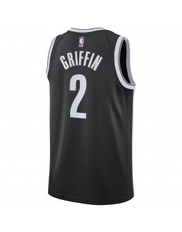 Blake Griffin Brooklyn Nets Nike 2020/21 Swingman Jersey Black - Icon Edition