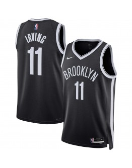 Kyrie Irving Brooklyn Nets Nike Unisex 2020/21 Swingman Jersey - Icon Edition - Black