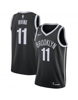 Kyrie Irving Brooklyn Nets Nike 2019/20 Swingman Jersey Black - Icon Edition