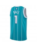 LaMelo Ball Charlotte Hornets Jordan Brand Unisex Swingman Jersey - Icon Edition - Teal