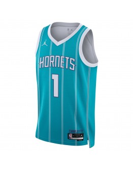 LaMelo Ball Charlotte Hornets Jordan Brand Unisex Swingman Jersey - Icon Edition - Teal