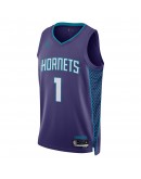 LaMelo Ball Charlotte Hornets Jordan Brand Unisex Swingman Jersey - Statement Edition - Purple