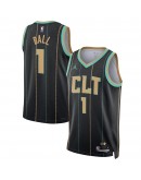 LaMelo Ball Charlotte Hornets Jordan Brand Unisex 2022/23 Swingman Jersey - City Edition - Black