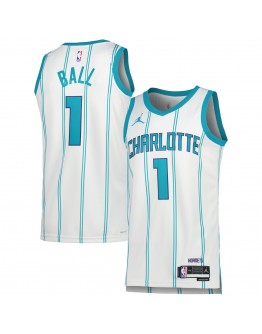 LaMelo Ball Charlotte Hornets Jordan Brand Unisex Swingman Jersey - Association Edition - White