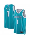 LaMelo Ball Charlotte Hornets Jordan Brand Unisex Swingman Jersey - Icon Edition - Teal