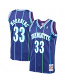 Alonzo Mourning Charlotte Hornets Mitchell & Ness 1994-95 Hardwood Classics Swingman Jersey - Purple