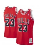 Michael Jordan Chicago Bulls Mitchell & Ness 1997-98 Hardwood Classics Authentic Player Jersey - Red