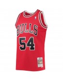 Horace Grant Chicago Bulls Mitchell & Ness 1990-91 Throwback Dark Swingman Jersey - Red