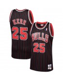 Steve Kerr Chicago Bulls Mitchell & Ness 1995-96 Hardwood Classics Swingman Player Jersey - Black