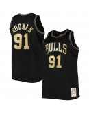 Dennis Rodman Chicago Bulls Mitchell & Ness Team Big & Tall Hardwood Classics 1997/98 Swingman Jersey - Black