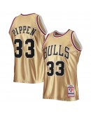 Scottie Pippen Chicago Bulls Mitchell & Ness 75th Anniversary 1997/98 Hardwood Classics Swingman Jersey - Gold