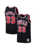 Scottie Pippen Chicago Bulls Mitchell & Ness 1997-98 Hardwood Classics Swingman Jersey - Black