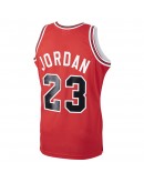 Michael Jordan Chicago Bulls Mitchell & Ness 1984-85 Hardwood Classics Rookie Authentic Jersey - Red