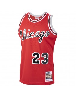 Michael Jordan Chicago Bulls Mitchell & Ness 1984-85 Hardwood Classics Rookie Authentic Jersey - Red