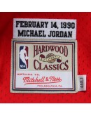 Michael Jordan Chicago Bulls Mitchell & Ness Hardwood Classics #12 Authentic Jersey - Red