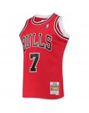 Toni Kukoc Chicago Bulls Mitchell & Ness 1997-98 Hardwood Classics Swingman Jersey - Red