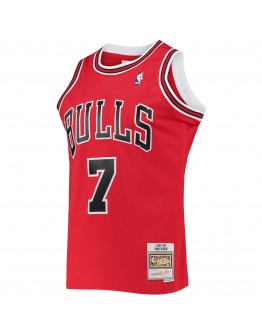 Toni Kukoc Chicago Bulls Mitchell & Ness 1997-98 Hardwood Classics Swingman Jersey - Red