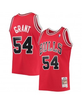 Horace Grant Chicago Bulls Mitchell & Ness 1990-91 Throwback Dark Swingman Jersey - Red