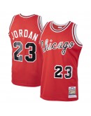 Michael Jordan Chicago Bulls Mitchell & Ness 1984-85 Hardwood Classics Rookie Authentic Jersey - Red