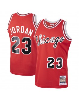 Michael Jordan Chicago Bulls Mitchell & Ness 1984-85 Hardwood Classics Rookie Authentic Jersey - Red