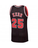 Steve Kerr Chicago Bulls Mitchell & Ness 1995-96 Hardwood Classics Swingman Player Jersey - Black