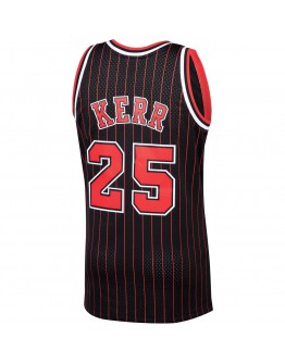 Steve Kerr Chicago Bulls Mitchell & Ness 1995-96 Hardwood Classics Swingman Player Jersey - Black