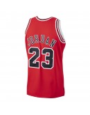 Michael Jordan Chicago Bulls Mitchell & Ness 1997-98 Hardwood Classics Authentic Player Jersey - Red